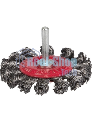 Кордщетка STAYER 35115-075_z01дисковая для дрели плетеные пучки проволоки 0.5мм 75мм