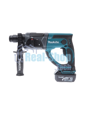 Перфоратор Makita DHR202RFE Перфоратор ак,SDS+, 18В,2х 3 Ач Li-ion,3реж,1.9Дж,0-4000у\м,3.5кг,чем,подсветка,совмест с 4 Ач Li-ion