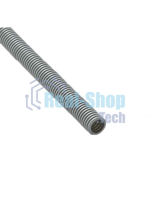 Труба гофрированная ПВХ d20 мм с зондом сер. (100 м) Рувинил 12001(100)