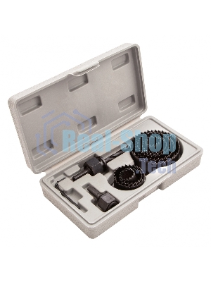 Набор кольцевых пил Matrix по дереву, 19-64 мм 11 предм