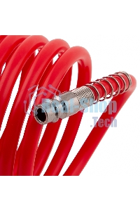 Шланг спиральный Matrix воздушный, 15 м, с быстросъемными соединениями