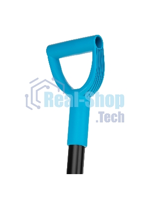 Лопата совковая профессиональная, 240х290х1200 мм, цельнометаллическая, LUXE Palisad