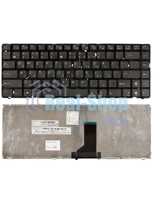 Клавиатура для ноутбука Asus UL30 K42 K43 X42 U41 черная с рамкой