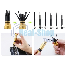 Отвертка со сменными насадками Best BST-8927A