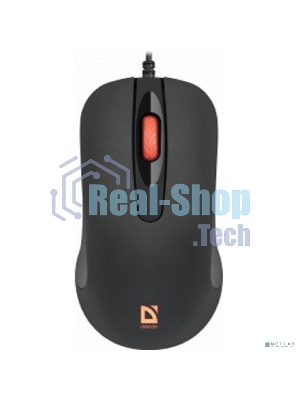 Мышь проводная Defender Ultra Classic MB-280 черный, 1200 dpi, USB, кнопки - 4
