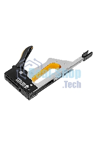 Степлер металлический Denzel скобы в комплекте, 2К рукоятка, тип 53, 6-10 мм