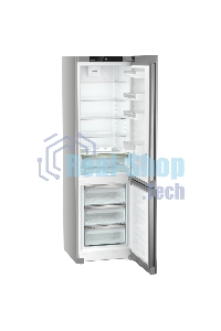 Холодильник Liebherr CNsff 5703 серебристый двухкамерный 266/94л морозилка снизу, капельная система