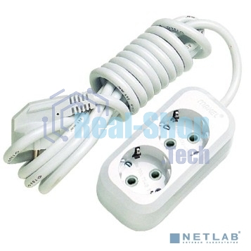 Удлинитель 2 гн 5 м с\з Makel MGP114