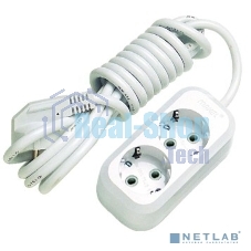 Удлинитель 2 гн 5 м с\з Makel MGP114