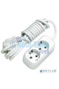 Удлинитель 2 гн 5 м с\з Makel MGP114