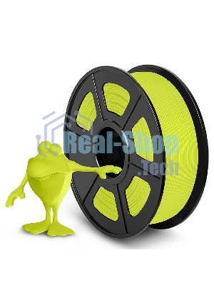 Филамент NVPrint PLA Matte Bright Yellow для 3D печати диаметр 1.75мм длина 330 метров масса 1 кг