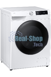 Стирально-сушильная машина Samsung WD11DG6B85BELP белый, загрузка фронтальная 11 кг, 1400 об/мин, класс: A