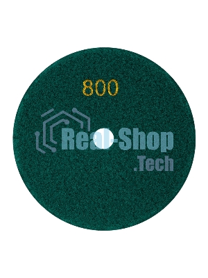 Круг алмазный KRANZ гибкий шлифовальный Черепашка 100 мм, P800, сухое шлифование