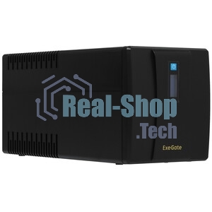 Источник бесперебойного питания ExeGate SpecialPro Smart LLB-1200.LCD.AVR.4SH / 1200 ВА / 750 Вт / 4 x CEE 7 (евророзетка)