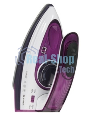 Утюг дорожный Vitek VT-8305 1000 Вт белый/фиолетовый