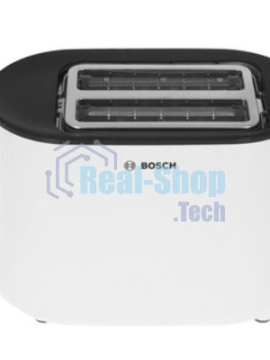 Тостер Bosch TAT2M121 белый, 950 Вт, 2 слота