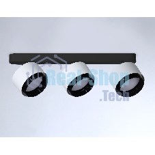 Светильник Ambrella light TN71291/3 WH/BK белый/черный GX53/3 max 12W 400*95*137