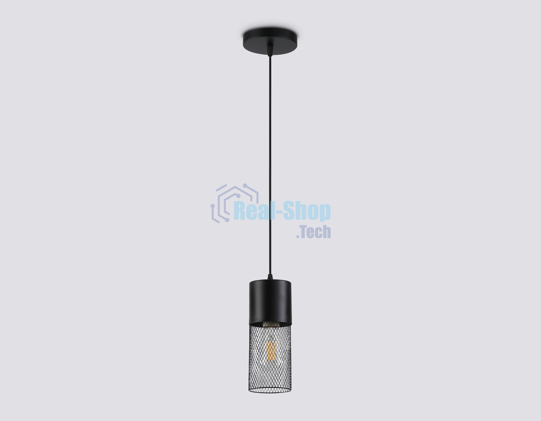 Светильник Ambrella light TR8500 BK черный E27 max 60W D100*1000