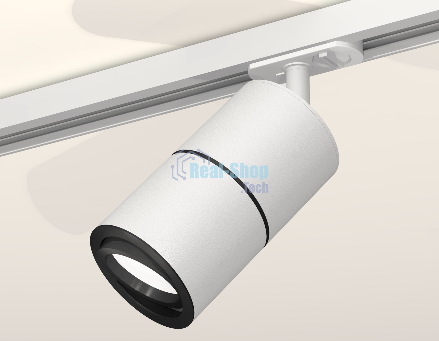 Светильник Ambrella light XT7401011 SWH/PBK белый песок/черный полированный MR16 GU5.3 (A2536, C7401, A2071, C7401, N7002)