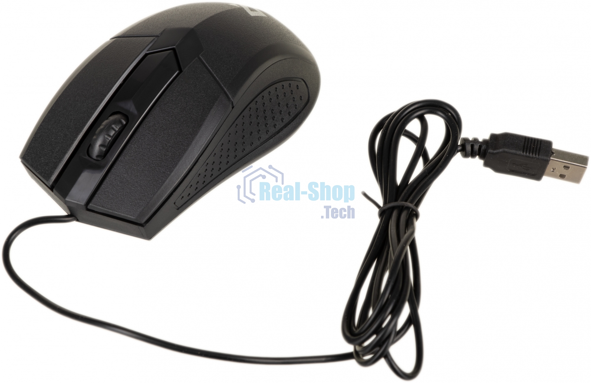 Мышь проводная Defender Optimum MB-270 черный, 1000 dpi, USB, кнопки - 3