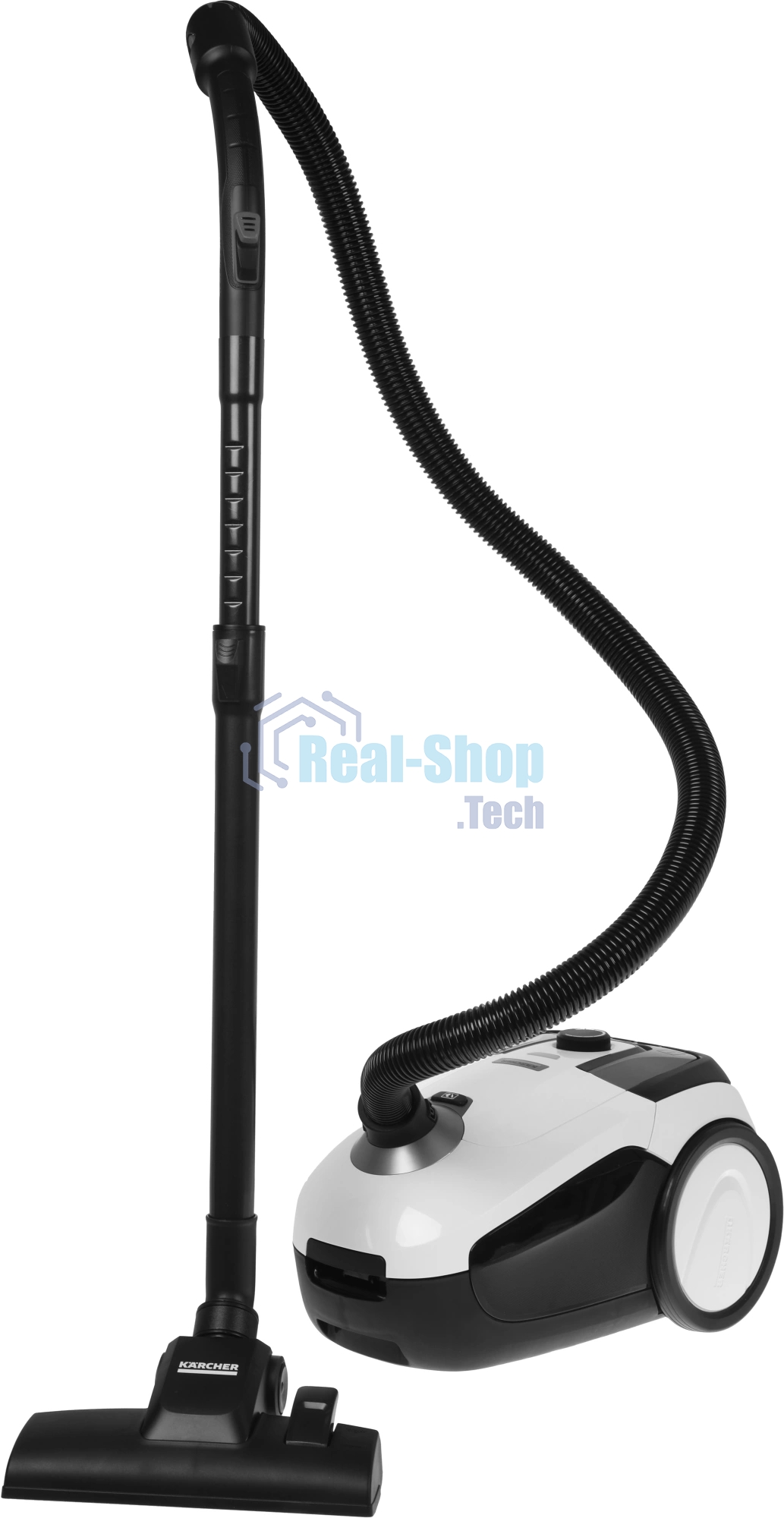 Пылесос Karcher VC 2 белый/черный, 400/700 Вт, уборка сухая, пылесборник мешок 2.8 л