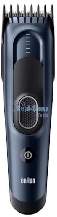 Машинка для стрижки Braun HC5550 черный (насадок в компл:2шт)