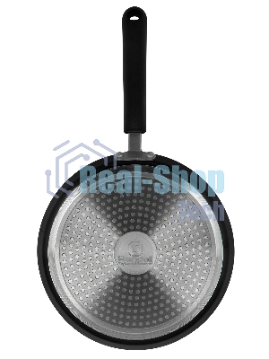 Сковорода блинная Rondell RDA-1408 круглая 22см, покрытие: Xylan Plus ручка несъемная (без крышки) черный