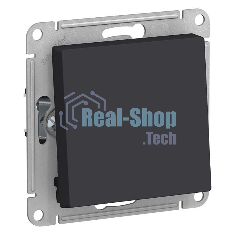 Механизм переключателя 1-кл. ATLAS DESIGN (сх.6) 10АХ карбон