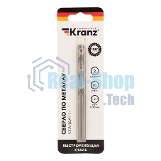 Сверло по металлу Kranz 6 мм 