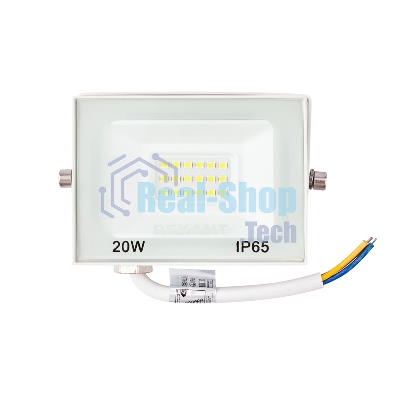 Прожектор Rexant СДО 20 Вт 1600 Лм 5000 K белый корпус