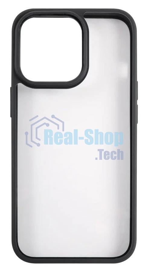 Чехол для Apple iPhone 13 Pro Usams US-BH770 прозрачный/черный (УТ000028119)