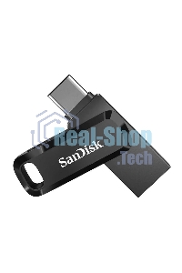 Флешка USB SanDisk DDC3 Ultra Dual Go (SDDDC3-064G-G46), 64Gb, USB 3.1/USB Type-C, R/W 150/30, черный