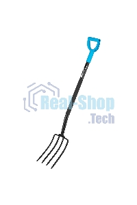 Вилы 4-х рогие, садово-огородные, 180х280х1200 мм, цельнометаллические, кованые, LUXE Palisad