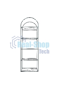 Парник для рассады Palisad 5 уровней, с чехлом, 195х60х40 см