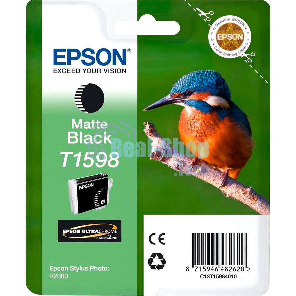 Картридж струйный Epson C13T15984010 черный матовый (850 стр) для Epson St Ph R2000
