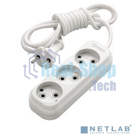 Удлинитель 3 гн 2 м Makel MGP122