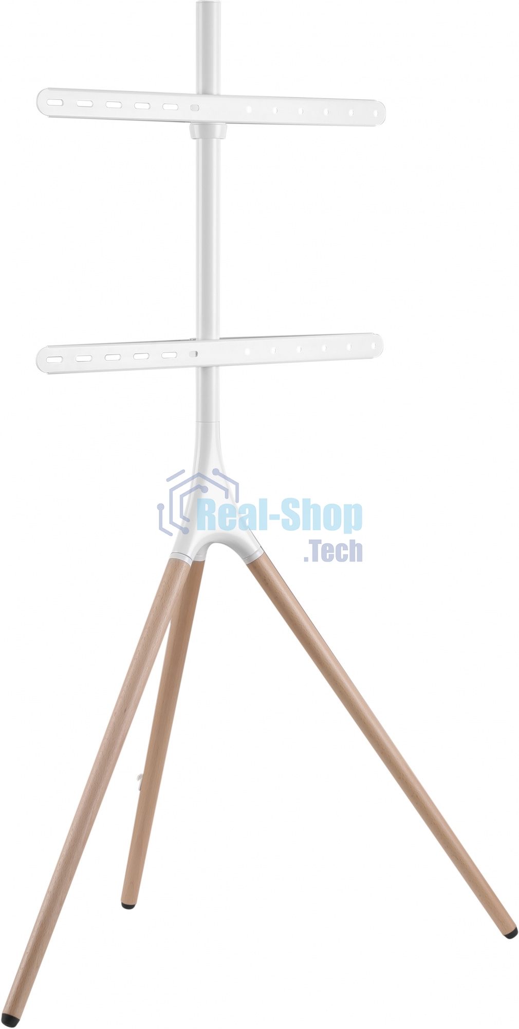 Подставка для телевизора Cactus CS-ST1246WTBCH белый/береза 45