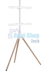 Подставка для телевизора Cactus CS-ST1246WTBCH белый/береза 45