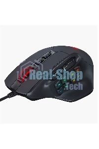 Мышь проводная REDRAGON Aatrox черный, 12400 dpi, USB, кнопки - 15