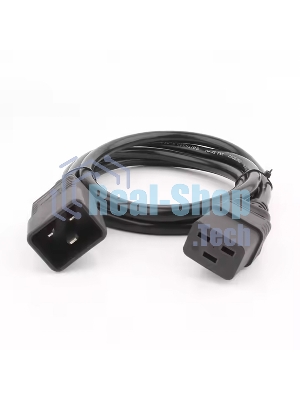 Шнур сетевой Rexant IEC 320 C19 – IEC 320 C20 3x1,5мм², 5м