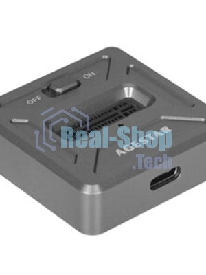 Док Станция SSD M.2 NVME AgeStar 31CBNV1C (GRAY) серый