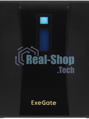 Источник бесперебойного питания ExeGate SpecialPro Smart LLB-1200.LCD.AVR.4SH / 1200 ВА / 750 Вт / 4 x CEE 7 (евророзетка)