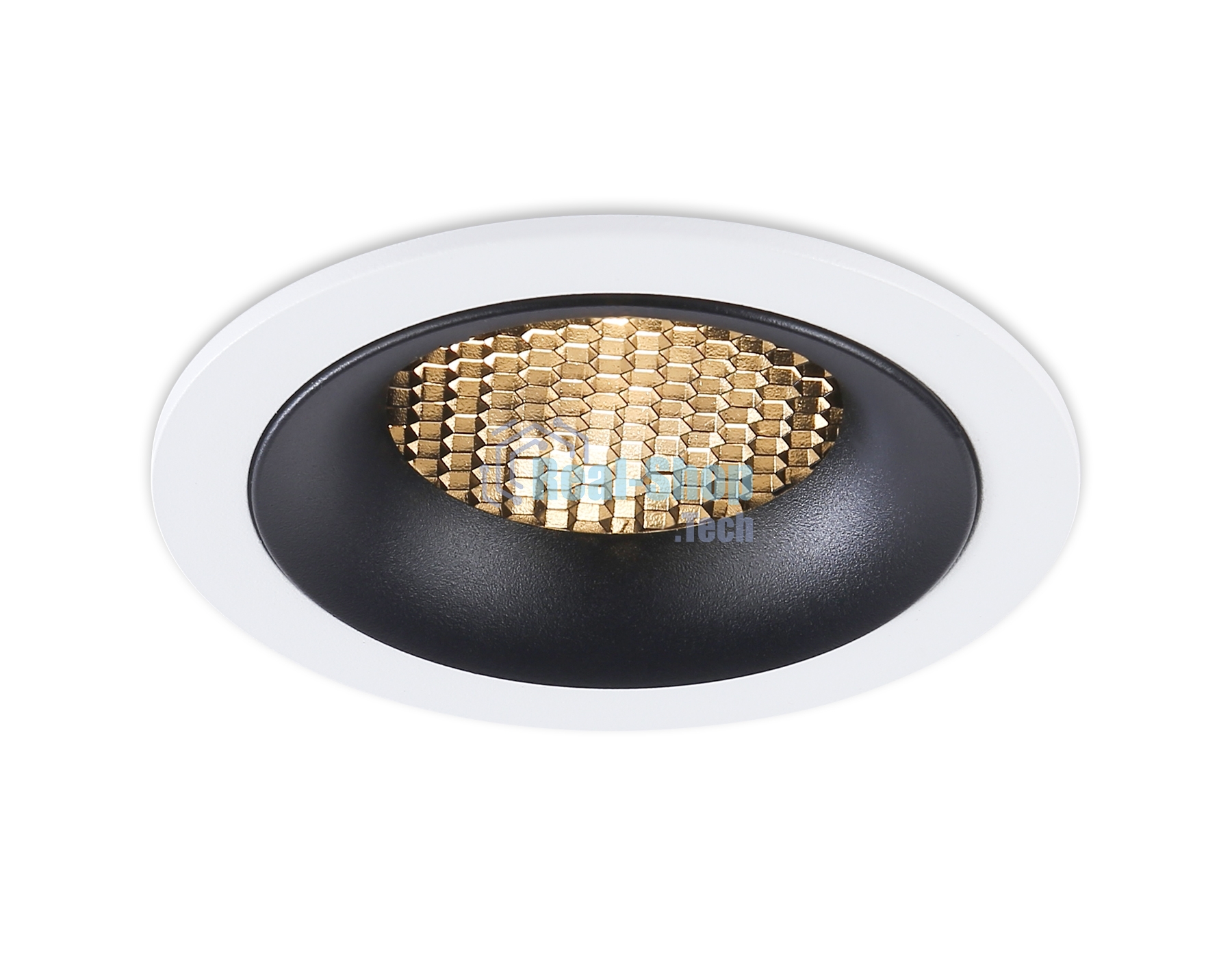 Светильник встраиваемый Ambrella light TN102722 WH/BK белый/черный GU5.3 92*92*23