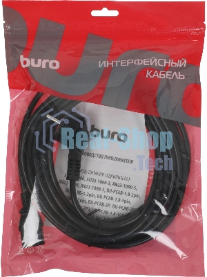 Кабель Buro BU-PCAB-ZP2 IEC C13 Евровилка угловой 5м