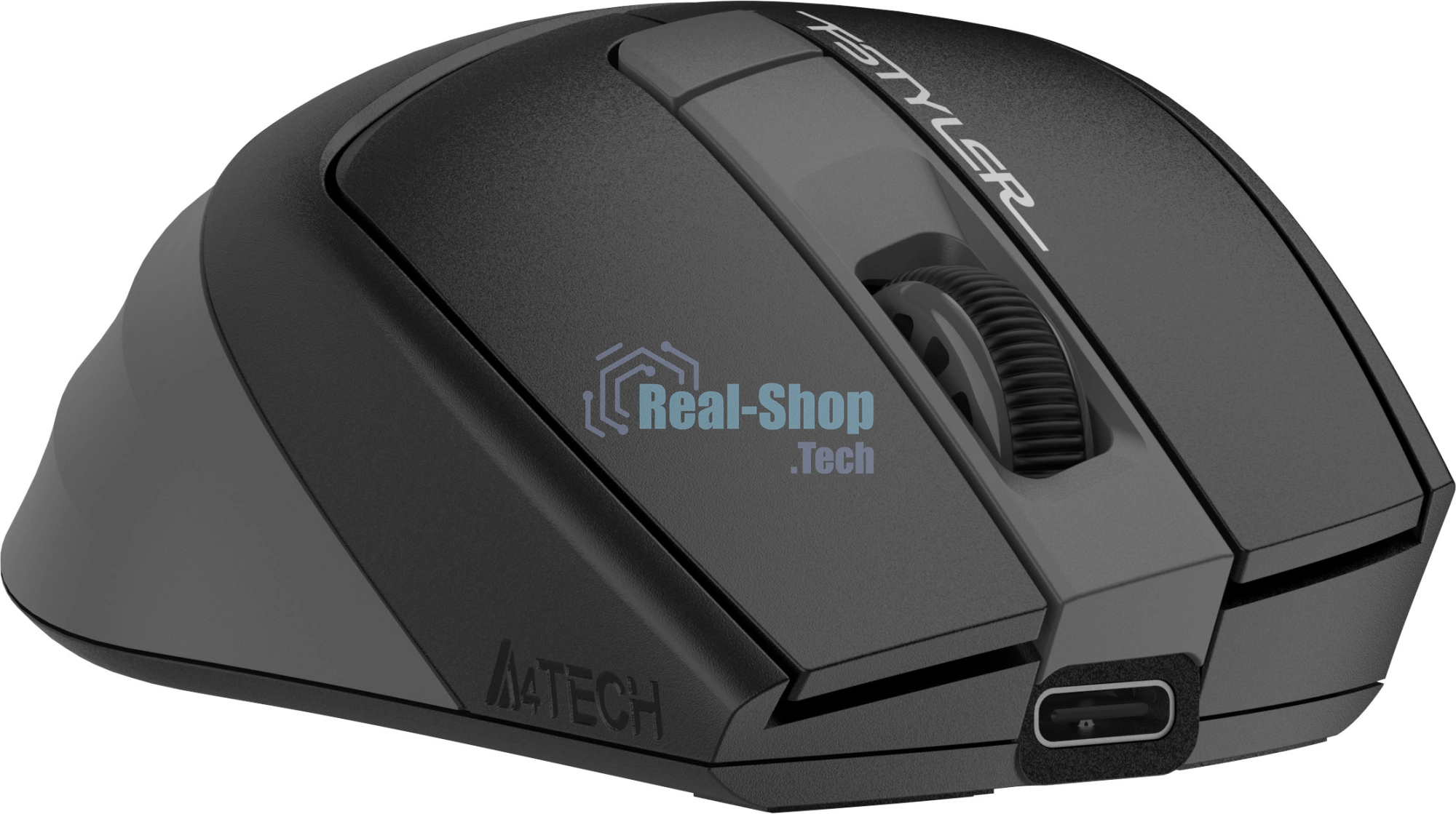 Мышь A4Tech Fstyler FG35CS Plus серый оптическая 3200dpi silent беспров. USB 6but