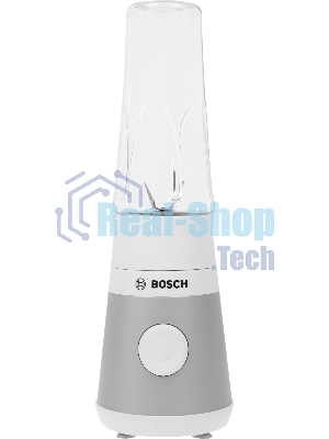 Блендер стационарный Bosch MMB2111T серебристый, 450 Вт, 1 скорость