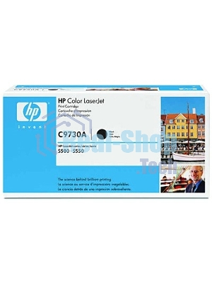 Картридж лазерный HP C9730A черный для LJ 5500, Black 13000 стр.