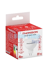 Лампа светодиодная Hiper THOMSON LED MR16 4W 330Lm GU5.3 4000K TH-B2044