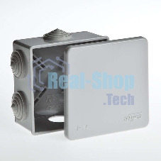 Коробка расп. для о/п Рувинил 67040 Тусо 85х85х40мм, 6 вводов, IP54