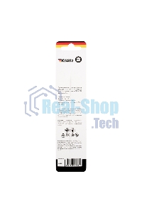 Сверло по дереву Kranz 10х130 мм, цилиндрический хвостовик